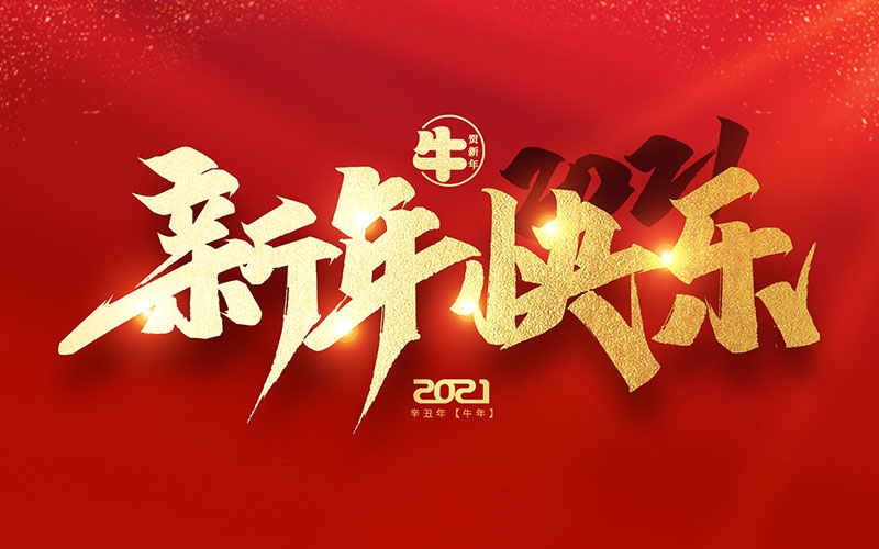 麗水市第二建筑工程有限公司祝全國(guó)人民2021年新年快樂(lè)??！